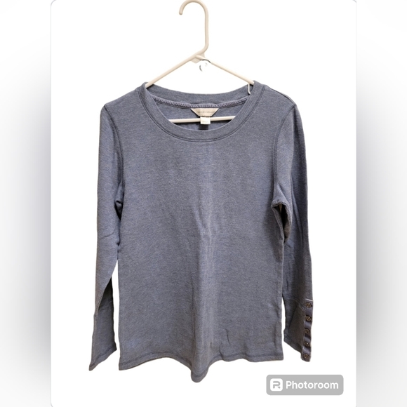 Christopher and Banks Long Sleeve Waffle Top in Size Large - Picture 1 of 6